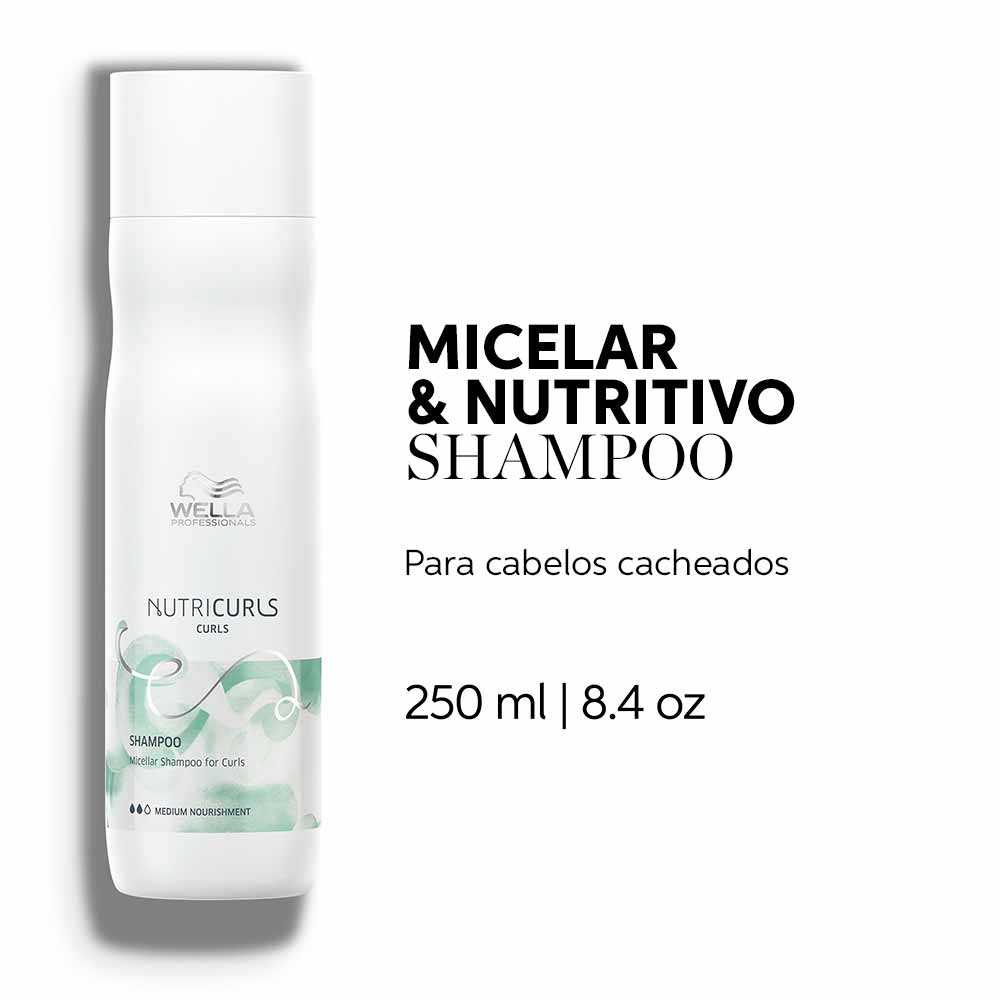 Shampoo Micelar Wella Professionals NutriCurls  250ml