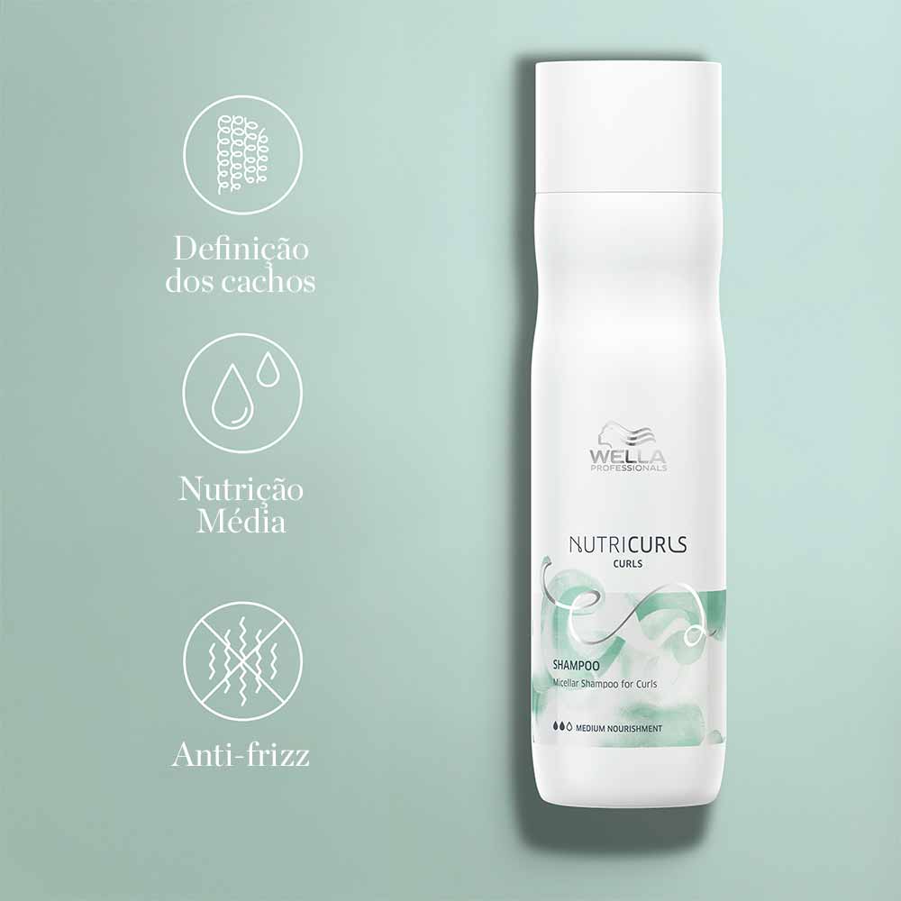 Shampoo Micelar Wella Professionals NutriCurls  250ml