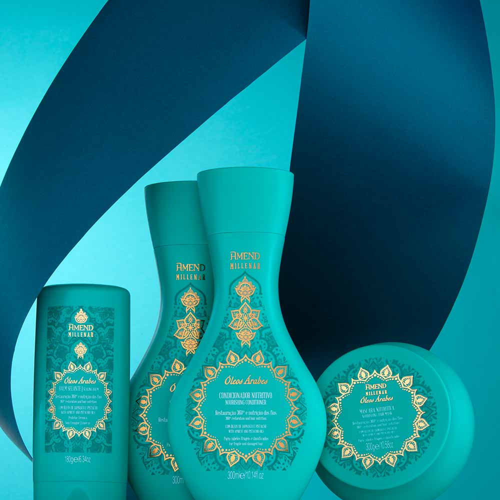 Shampoo Amend  Nutritivo Millenar Óleos Árabes 300ml