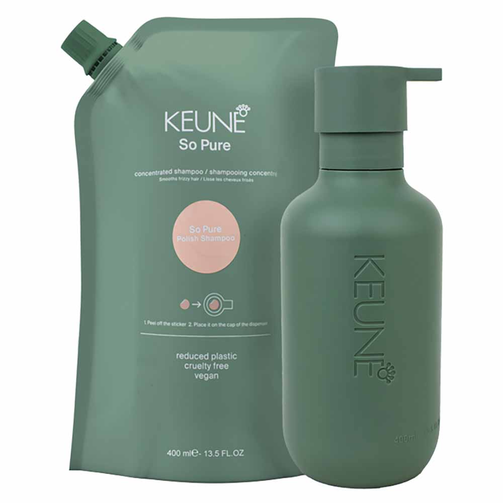 Shampoo Refil Keune So Pure Polish  400ml
