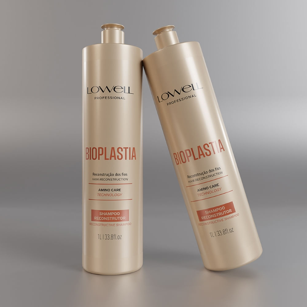 Shampoo Reconstrutor Lowell Bioplastia 1l