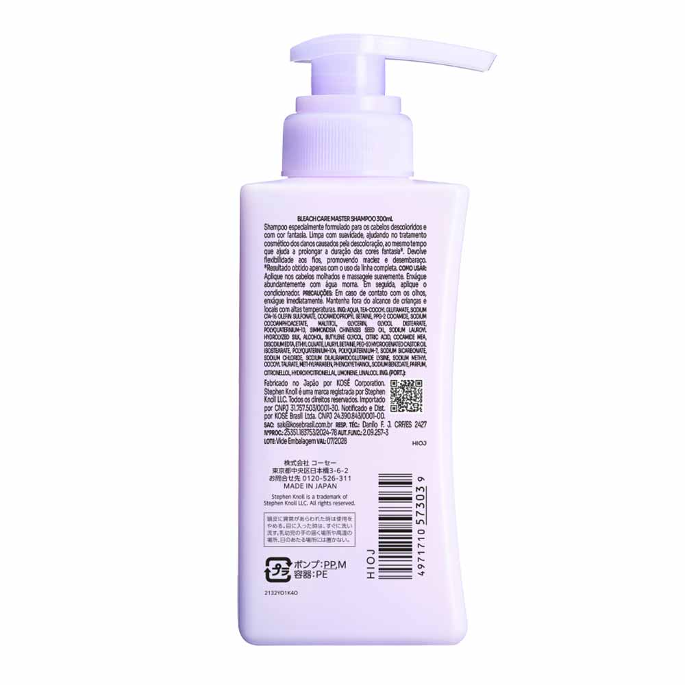 Shampoo Stephen Knoll Bleach Care Master  300ml