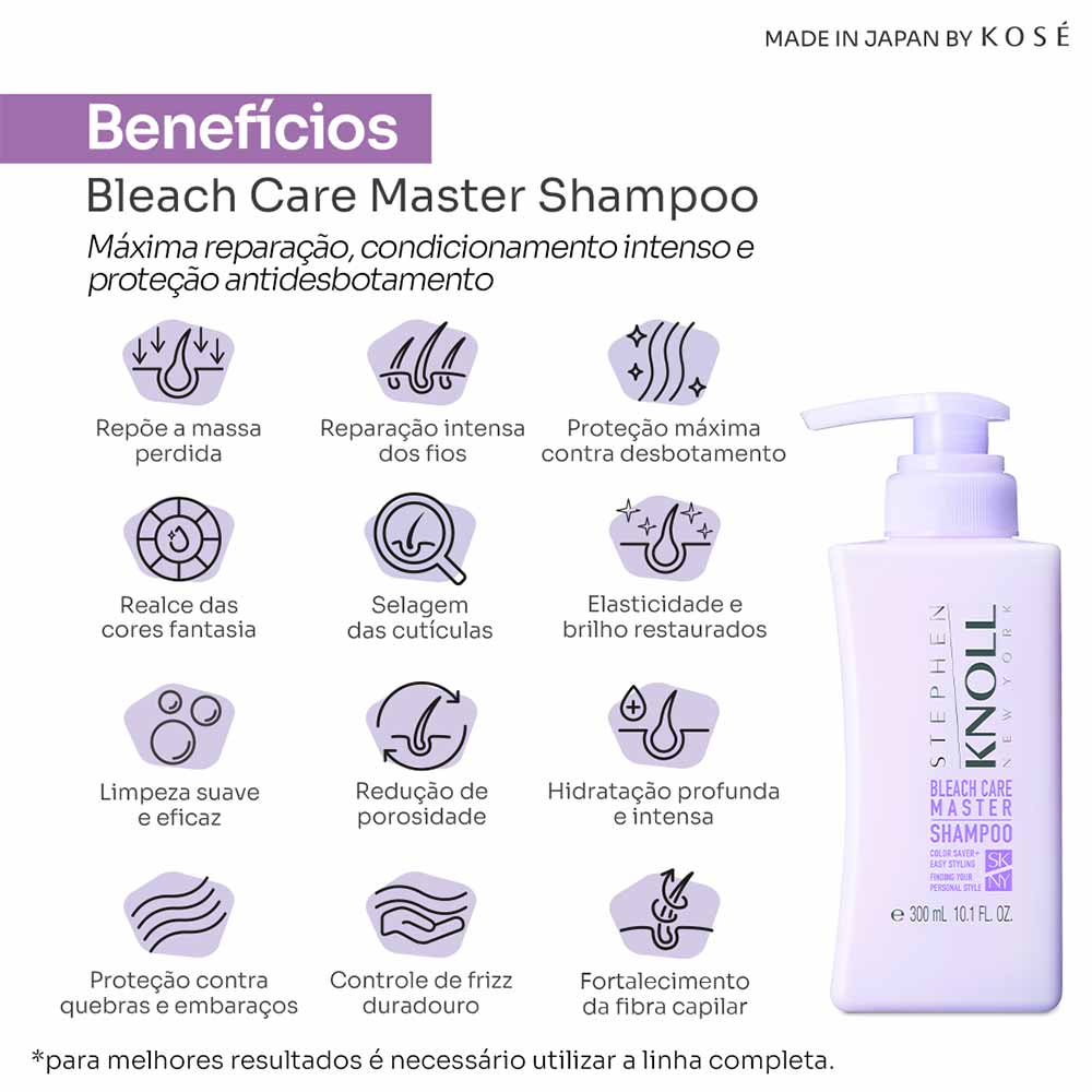 Shampoo Stephen Knoll Bleach Care Master  300ml