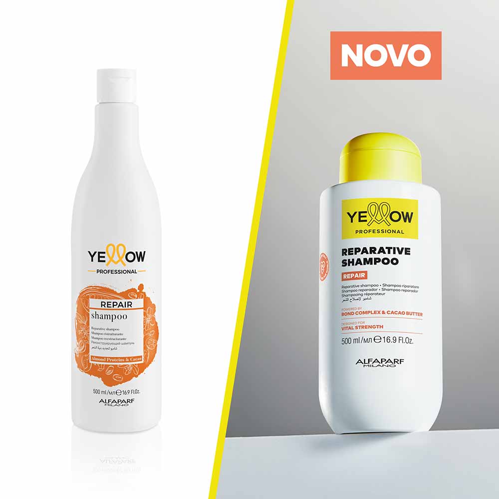 Shampoo Yellow Professional Repair Reparative 500ml
