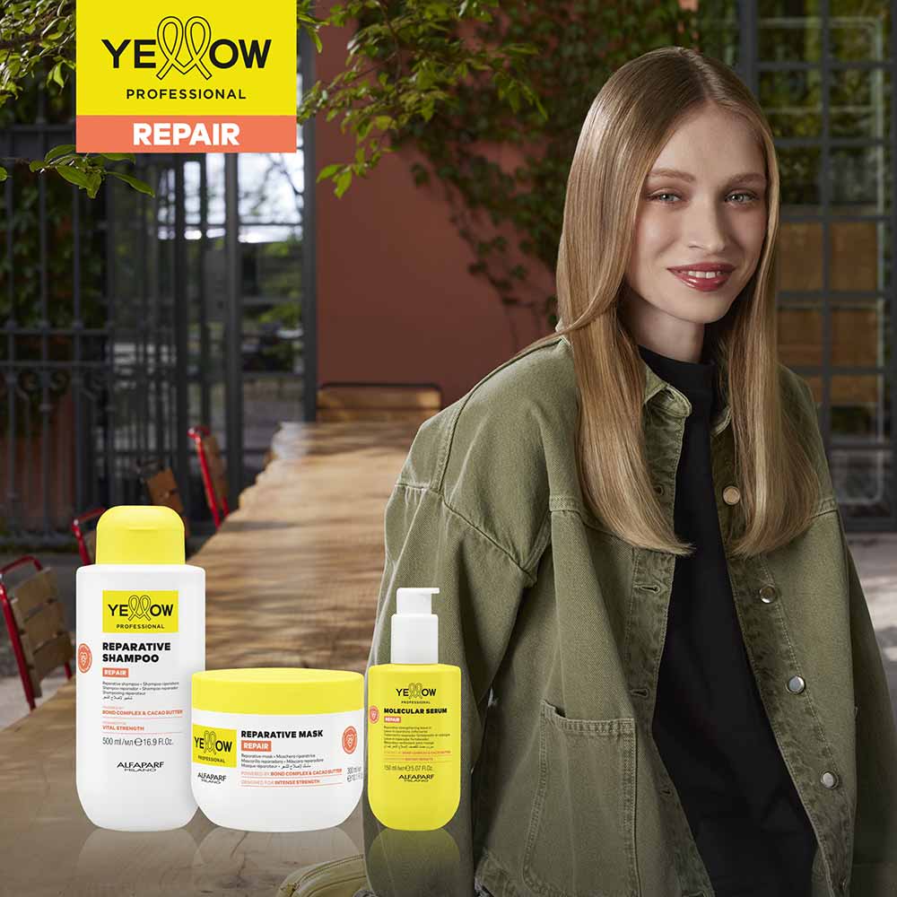 Shampoo Yellow Professional Repair Reparative 500ml