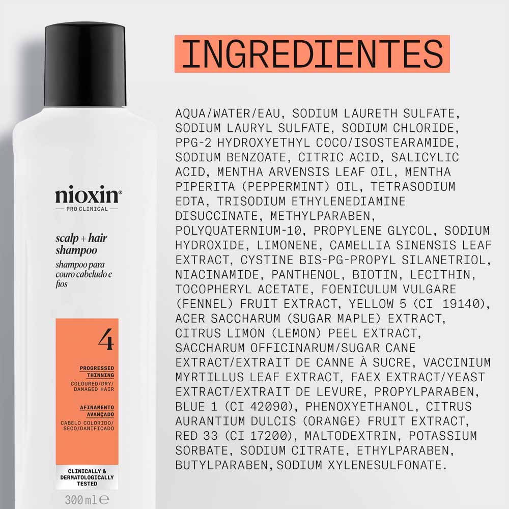 Shampoo Nioxin System 4 300ml