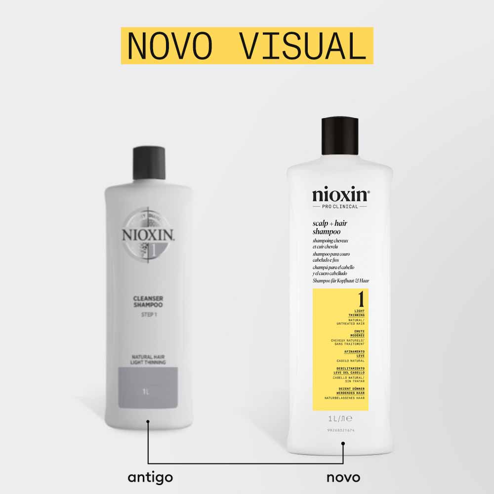 Shampoo Nioxin System 1 1l