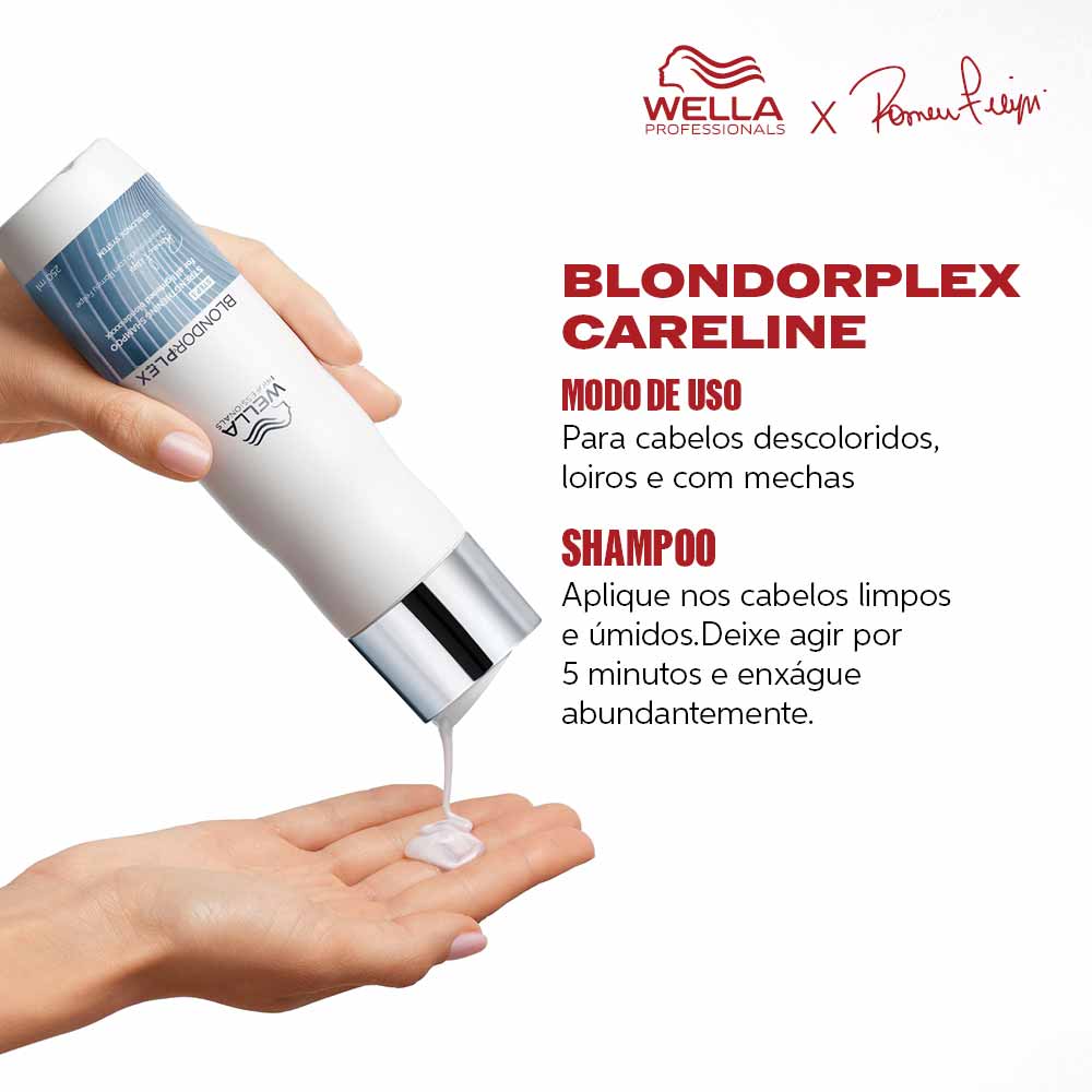 Shampoo Fortificante Wella Professionals Blondorplex 50ml