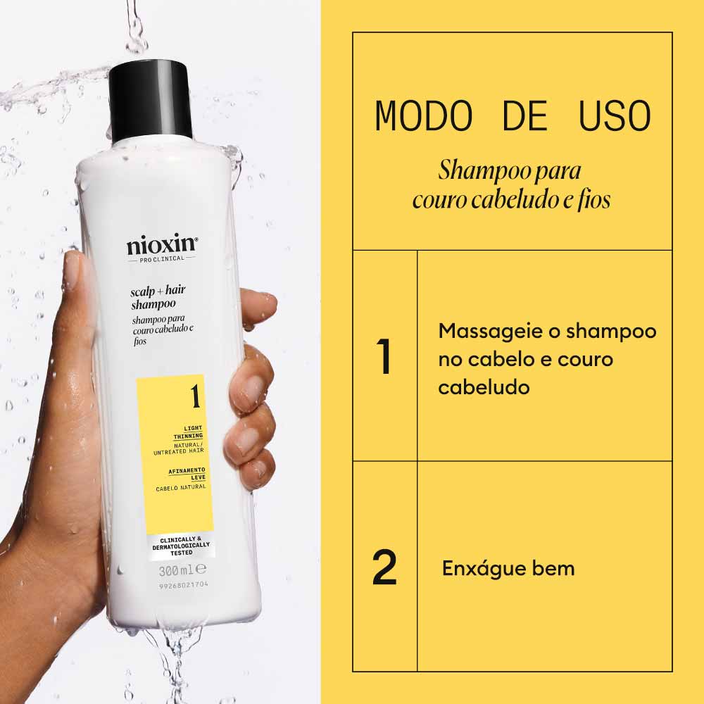 Shampoo Nioxin System 1 300ml