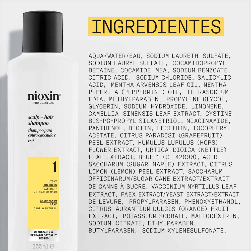 Shampoo Nioxin System 1 300ml