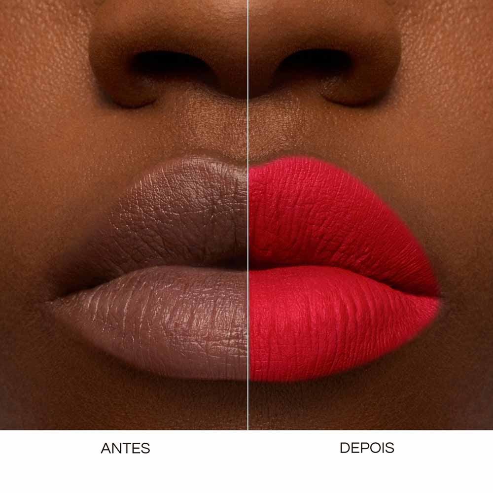 Batom Matte Lancôme L'Absolu Rouge The Drama
