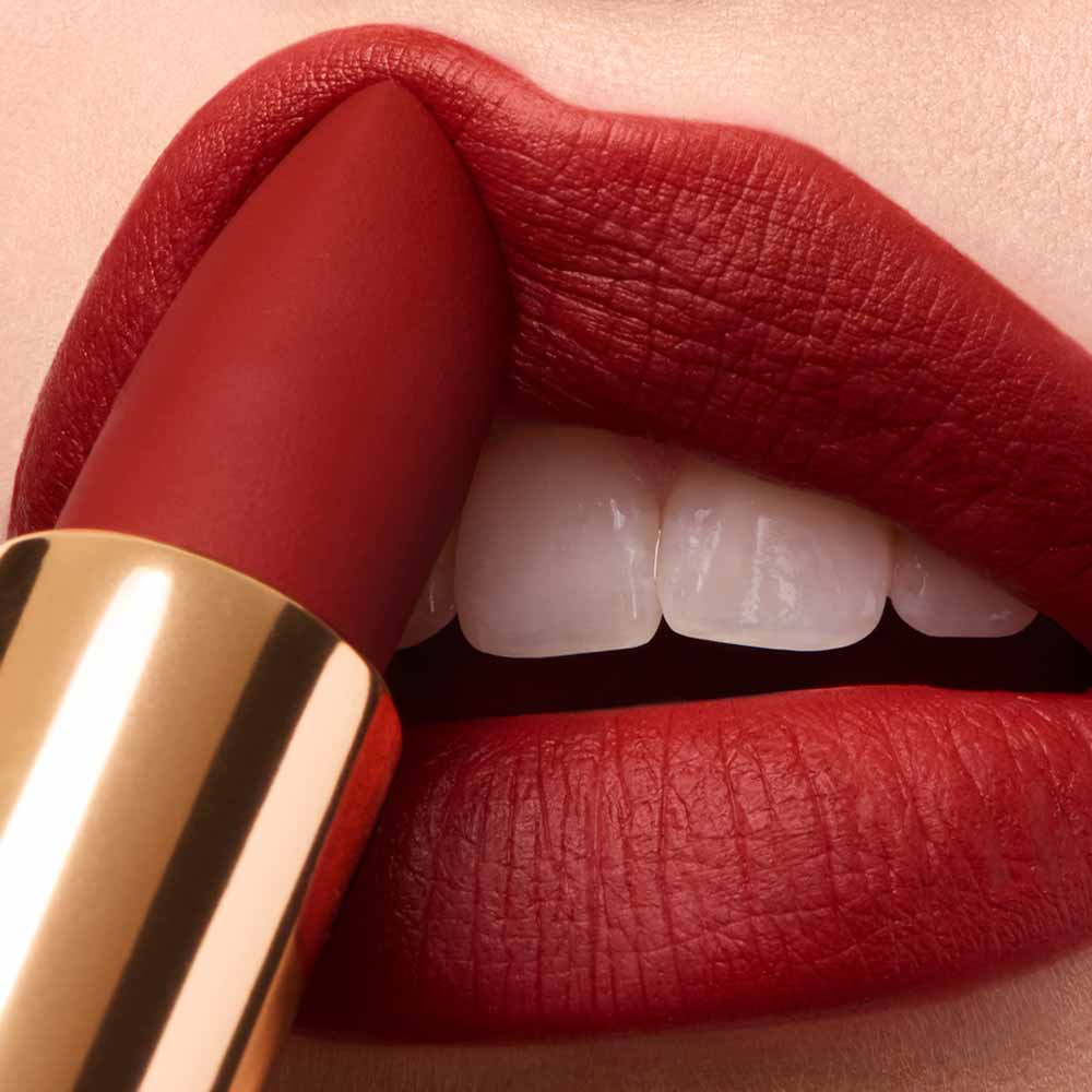Batom Matte Lancôme L'Absolu Rouge The Drama