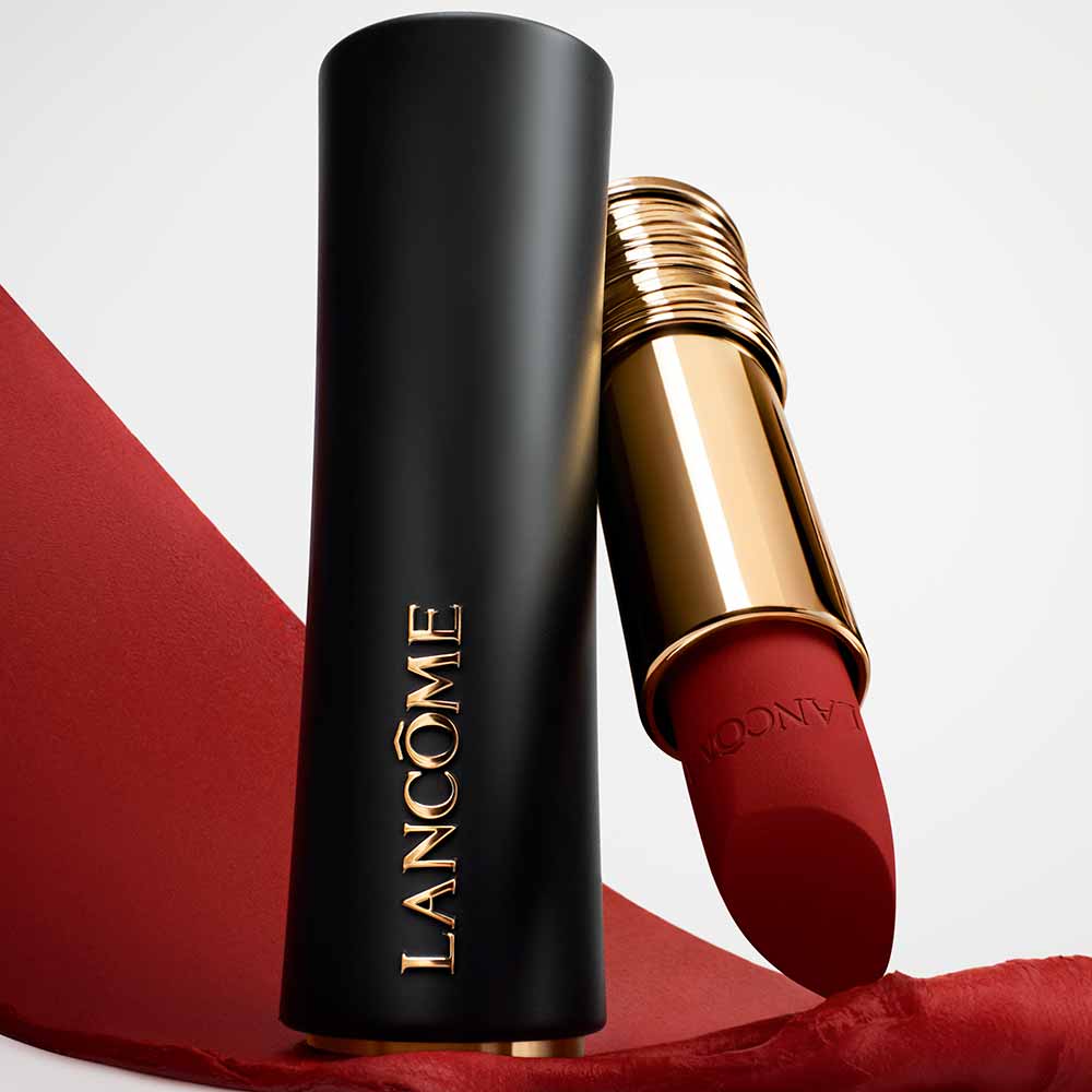 Batom Matte Lancôme L'Absolu Rouge The Drama