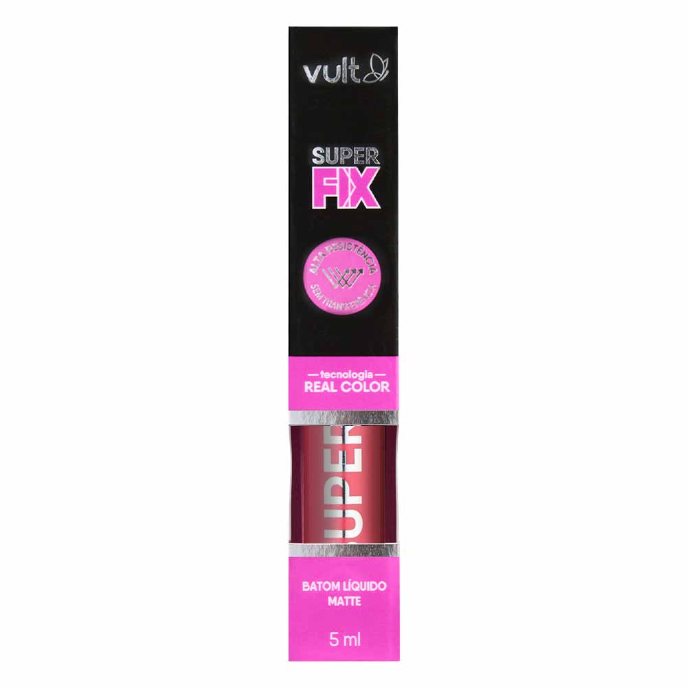 Batom Líquido Matte Vult - Super Fix 5ml