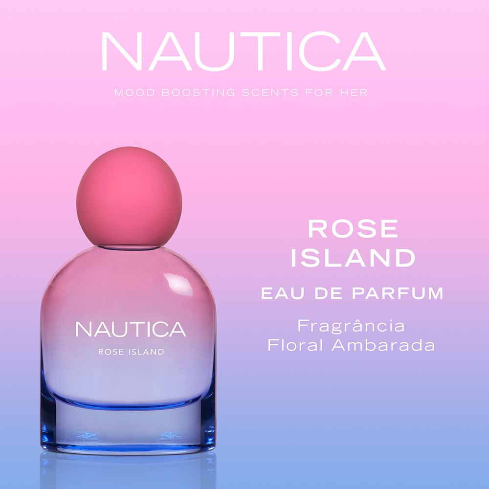 Perfume Feminino Rose Island Nautica Eau de Parfum 50ml