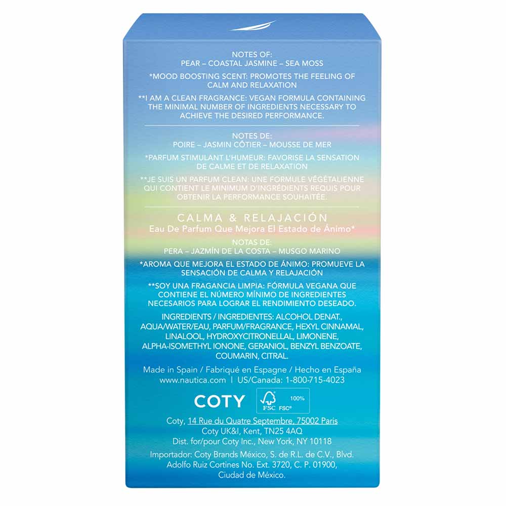 Perfume Feminino Jasmine Coast Nautica Eau de Parfum 50ml