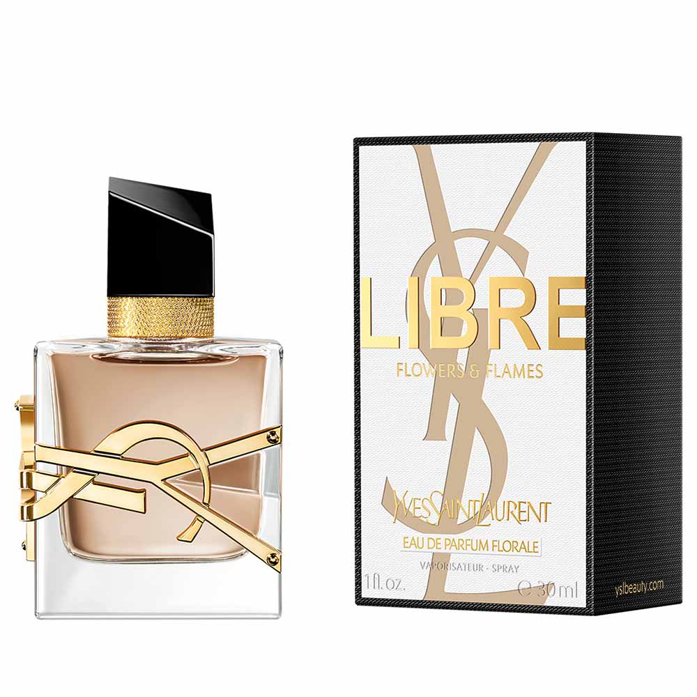 Perfume Feminino Libre Flowers & Flames Yves Saint Laurent   Eau De Parfum Florale 30ml