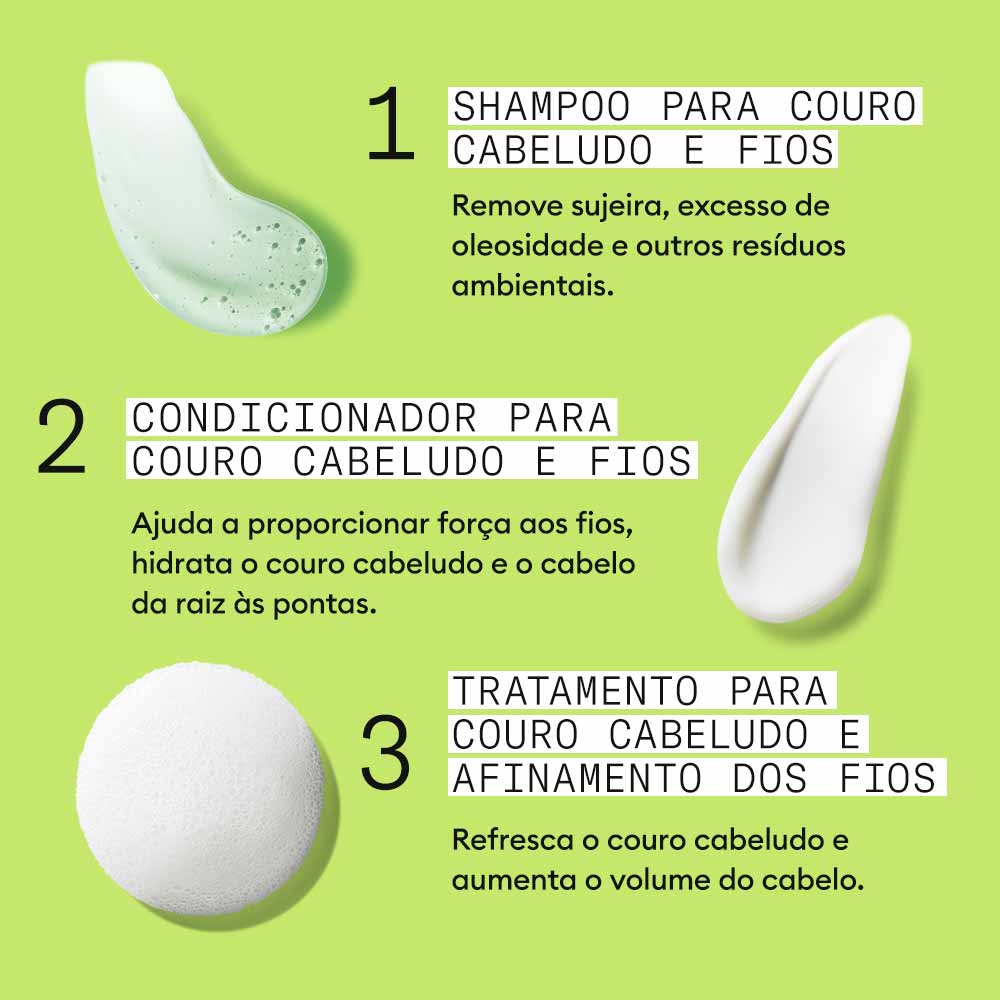Kit Shampoo + Condicionador + Tratamento Nioxin System 2