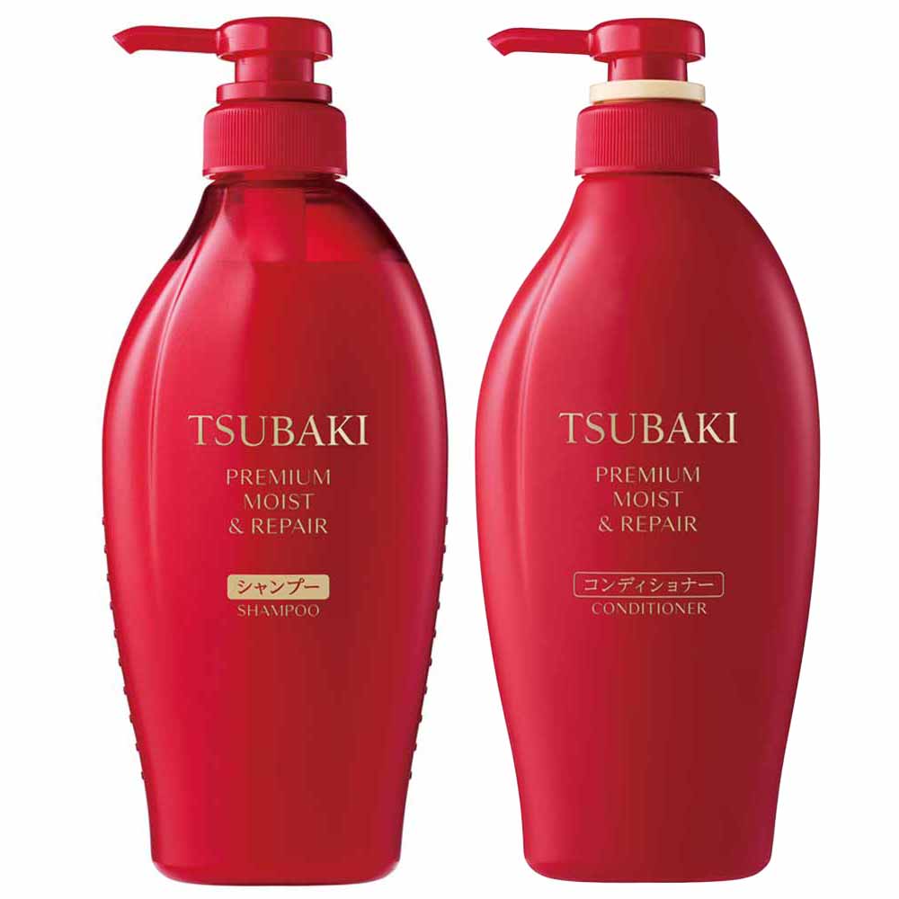 Kit Shampoo + Condicionador Tsubaki Premium Moist And Repair
