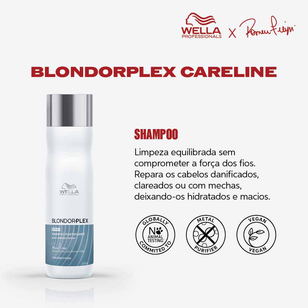 Kit Wella Professionals Blondorplex Shampoo + Condicionador