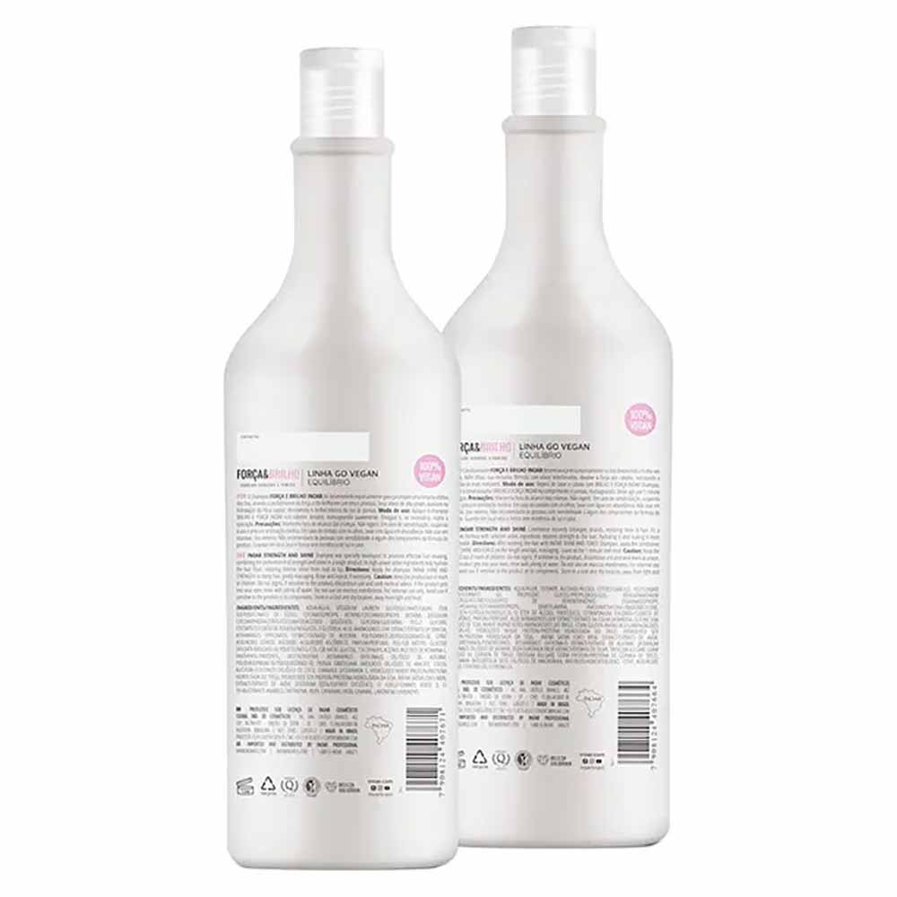 Kit Inoar Força E Brilho Shampoo + Condicionador