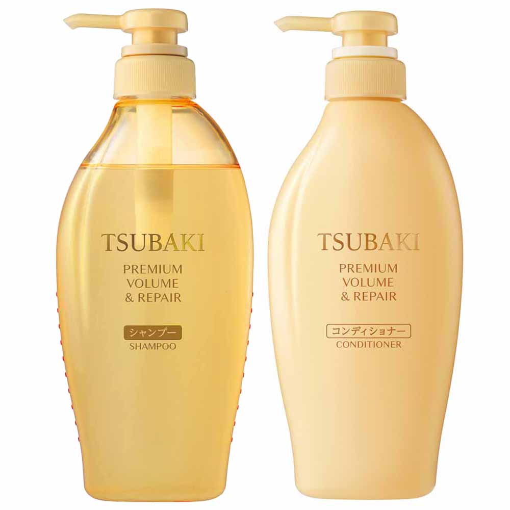 Kit Shampoo + Condicionador Tsubaki Premium Volume & Repair