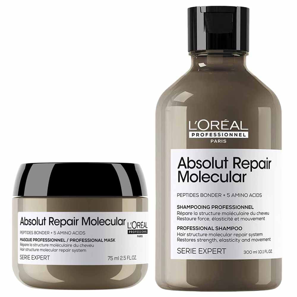 Kit Shampoo + Máscara L’Oreal Professionnel Absolut Repair Molecular