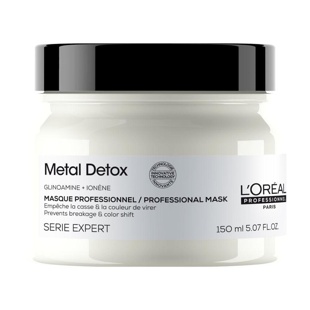 Máscara Capilar L'Oréal Professionnel Metal Detox 150g