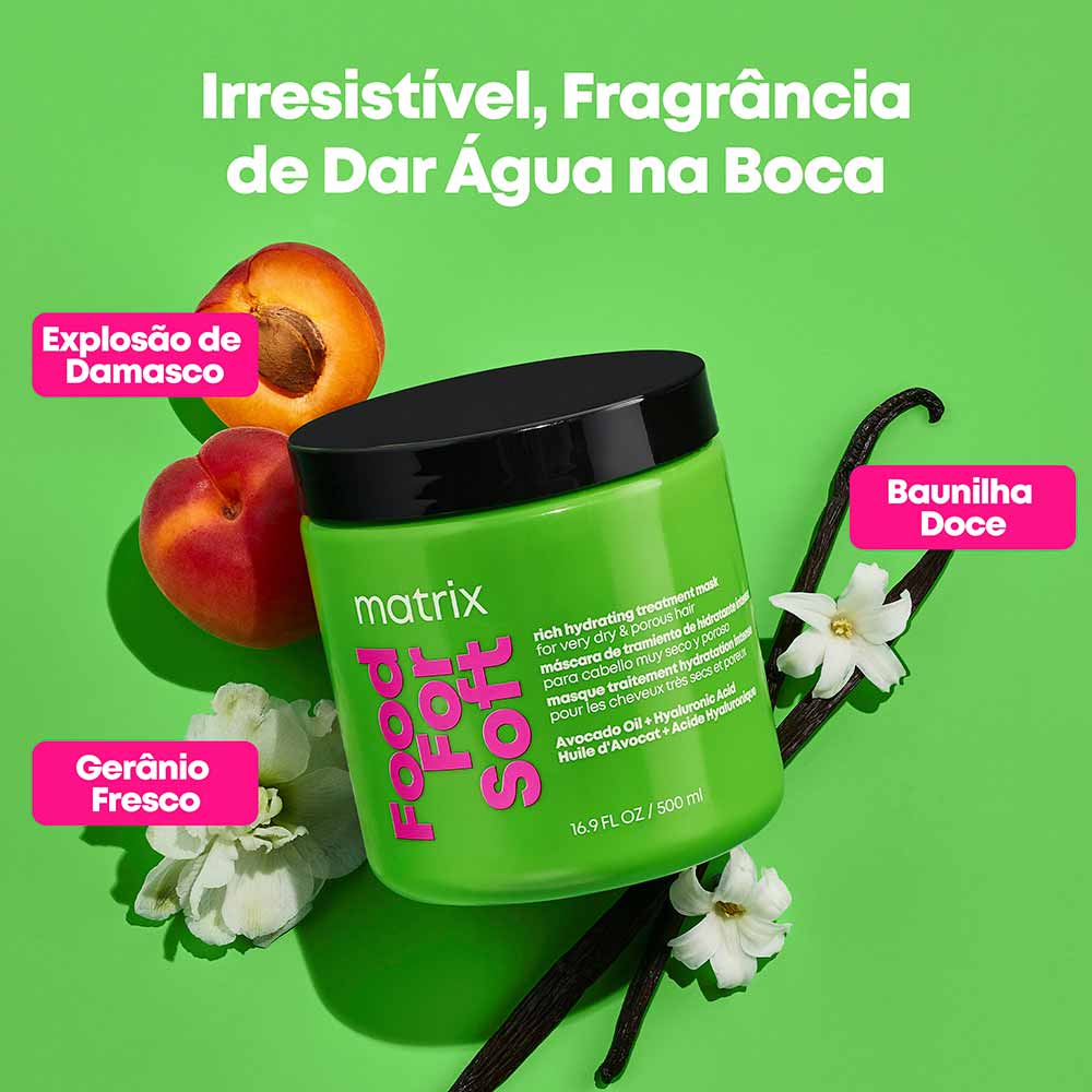 Máscara Hidratante Matrix Food For Soft 500ml