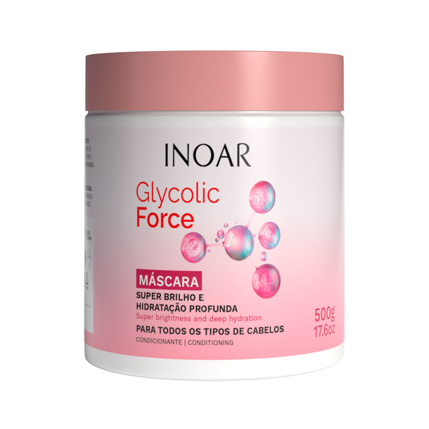 Máscara Inoar Glycolic Force 500g