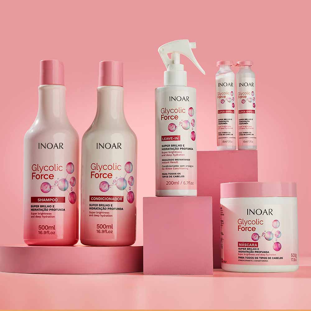 Máscara Inoar Glycolic Force 500g