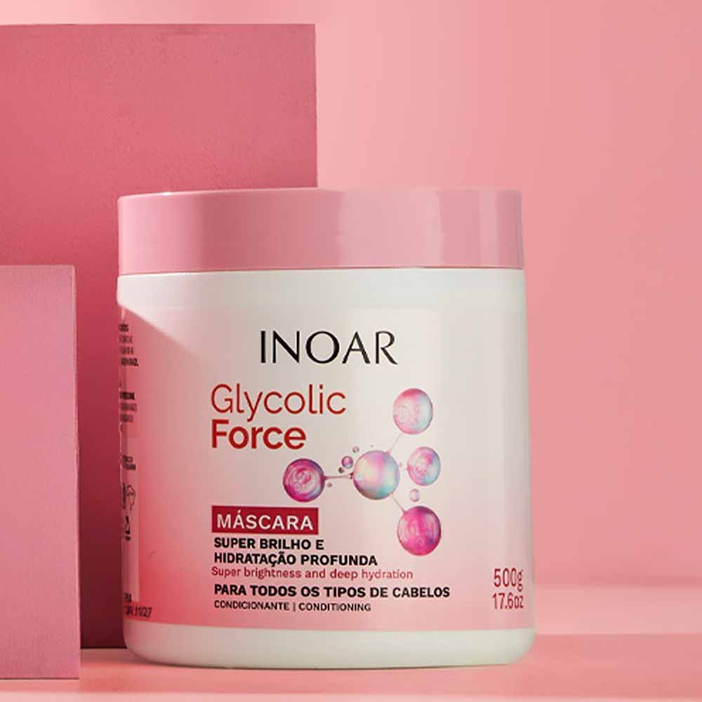 Máscara Inoar Glycolic Force 500g