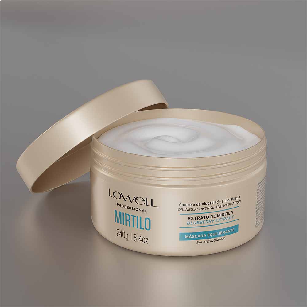 Máscara Mirtilo Lowell Equilibrante 240g