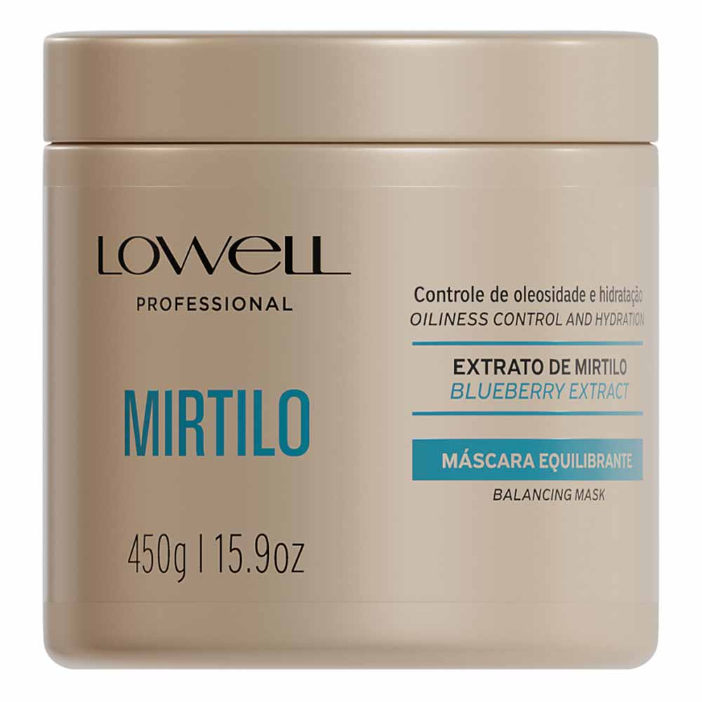 Máscara Mirtilo Lowell Equilibrante 450g