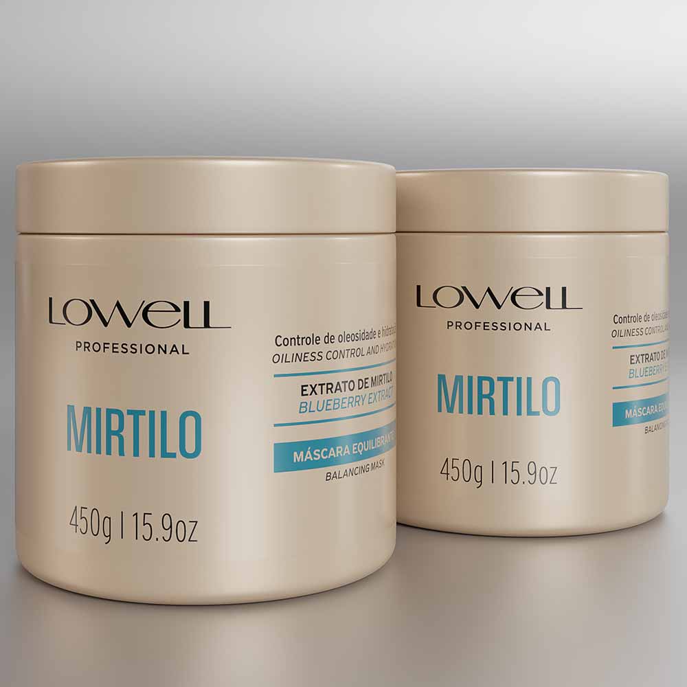 Máscara Mirtilo Lowell Equilibrante 450g
