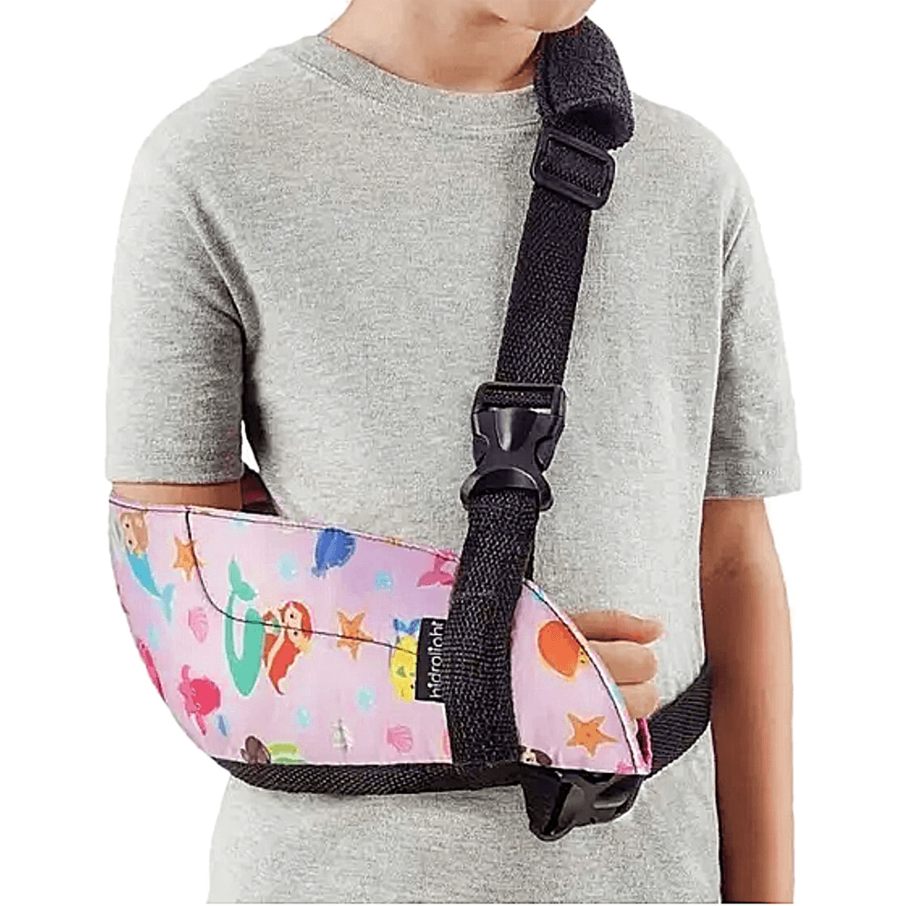 Tipoia Imobilizadora Infantil Estampa Fundo Do Mar Tam G