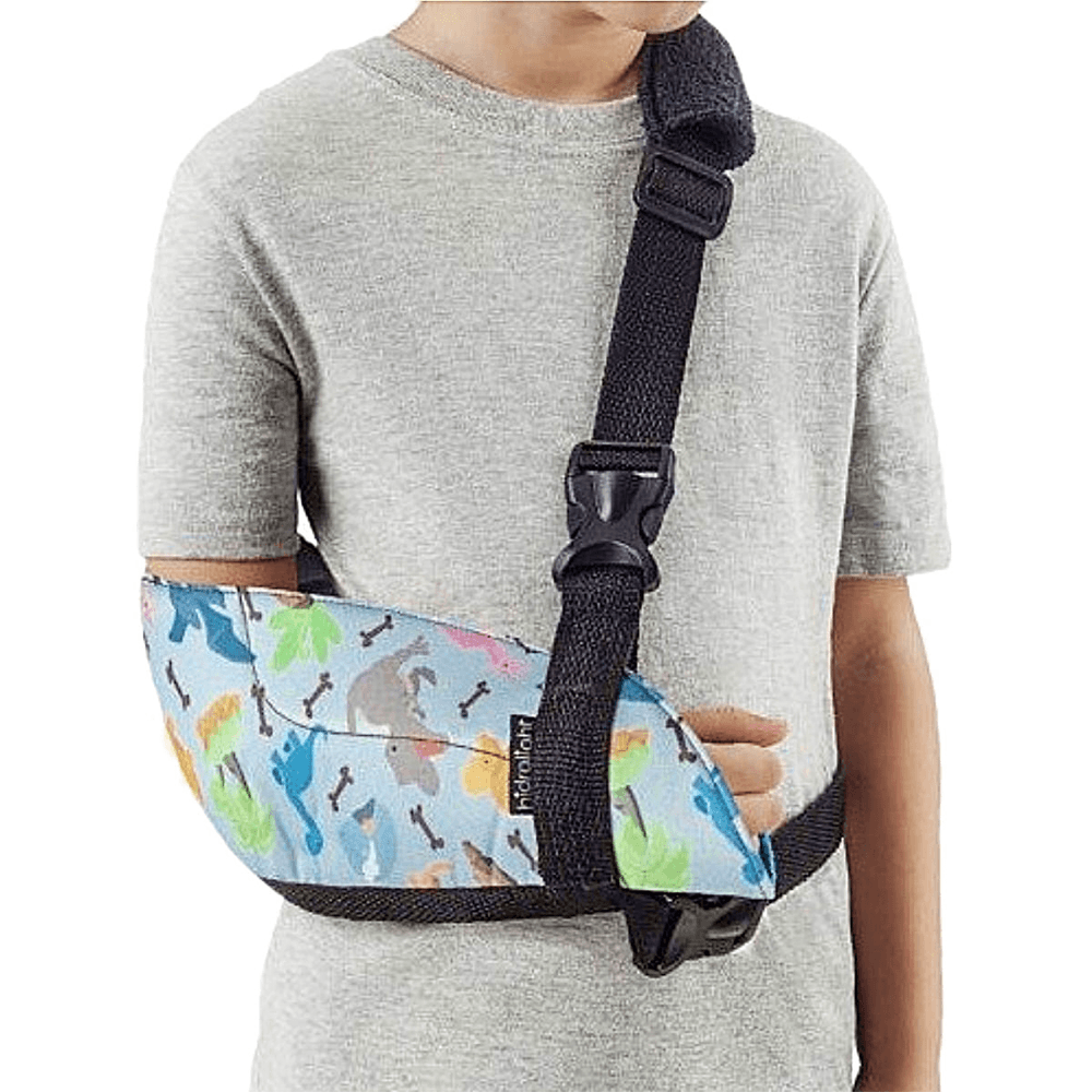 Tipoia Imobilizadora Infantil Estampa Dinossauros Tam G