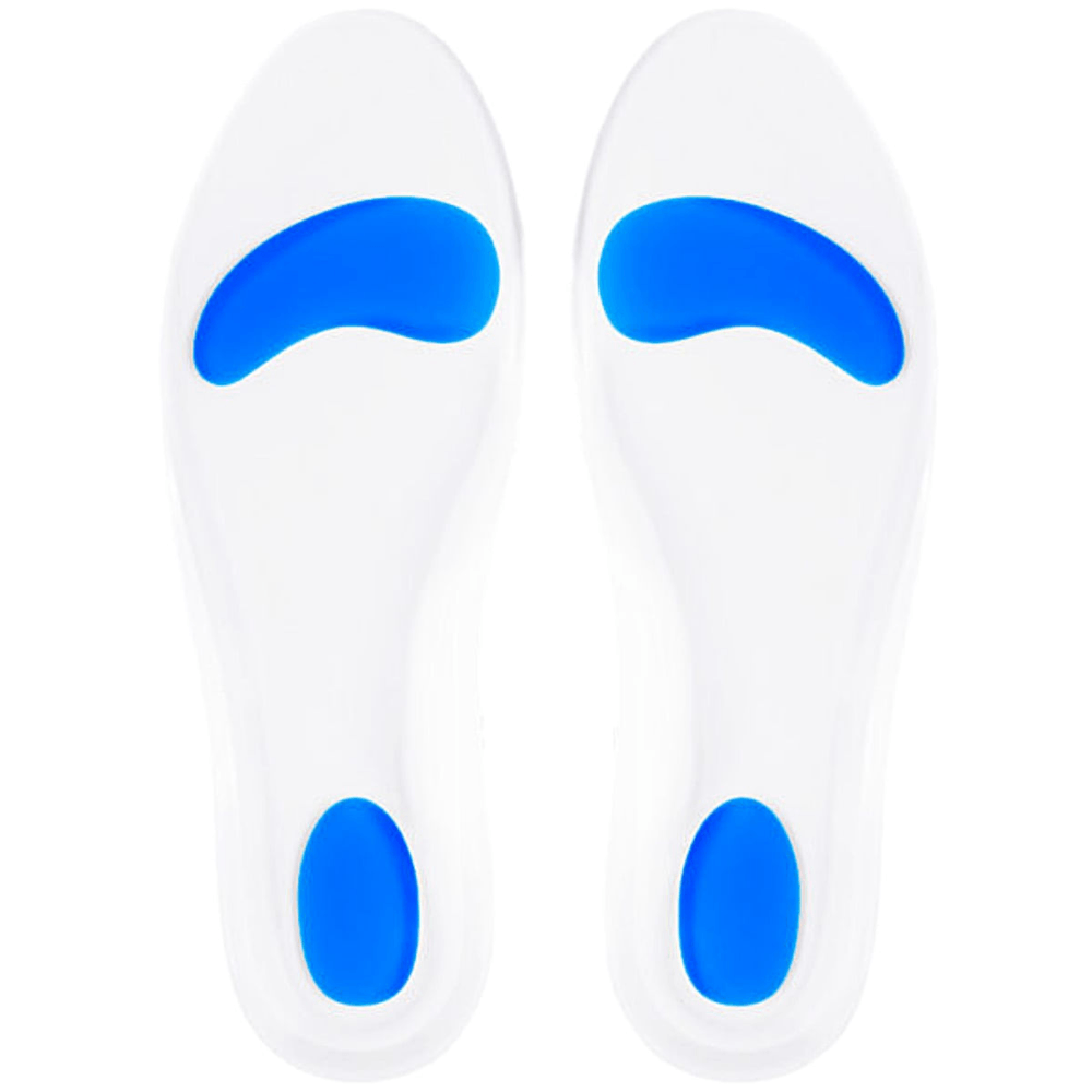 Palmilha Silicone Arco Brando E Ponto Azul 39/40 Par