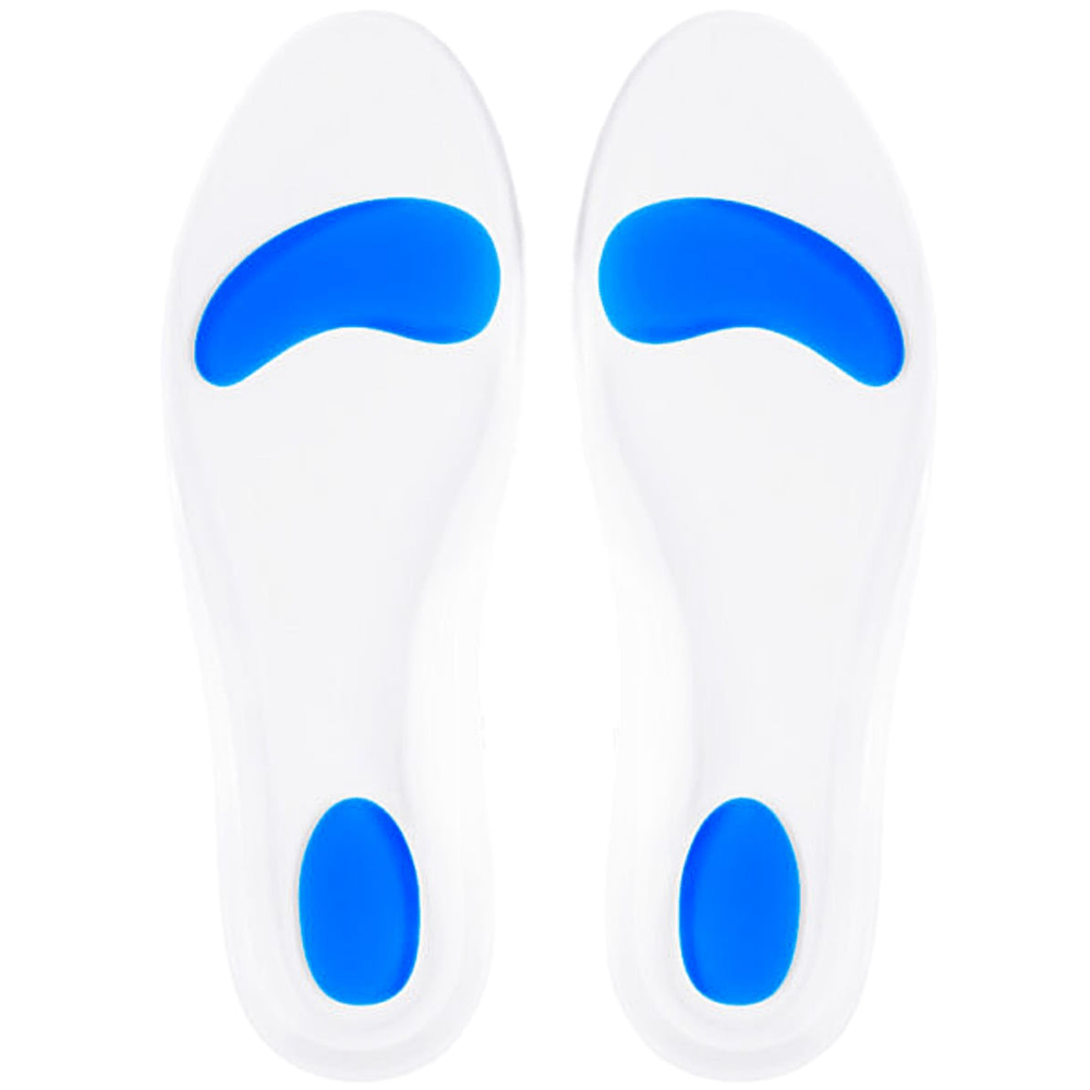 Palmilha Silicone Arco Brando E Ponto Azul 35/36 Par