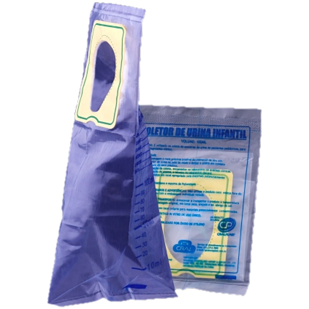 Coletor de Urina Infantil Unissex 100ml CRAL