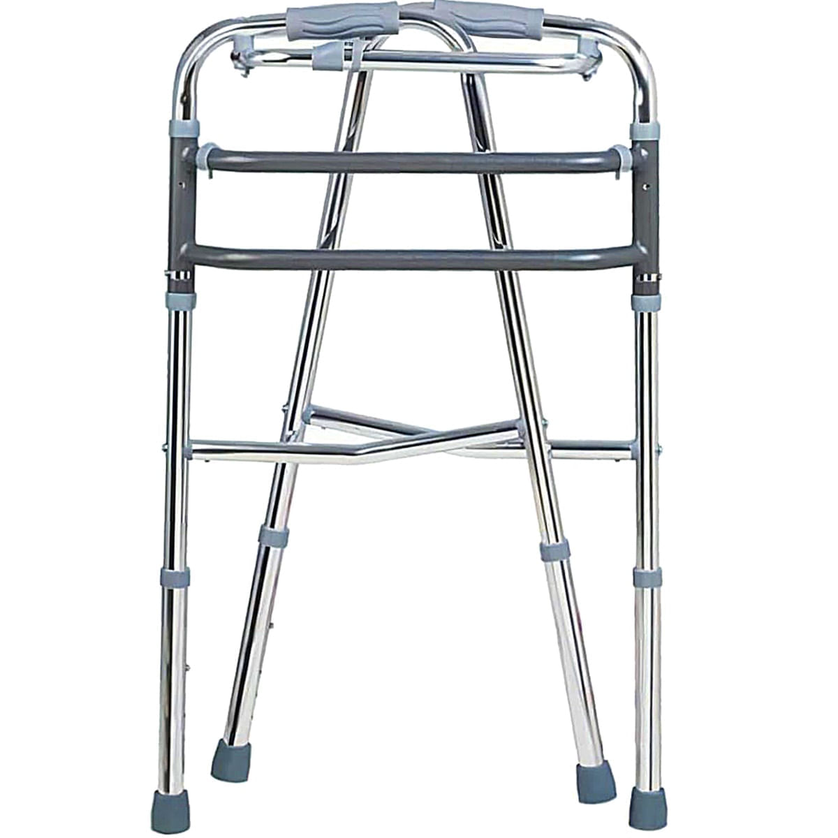 Andador 3 Barras Dobrável Fixo e Articulado Supermedy 100kg