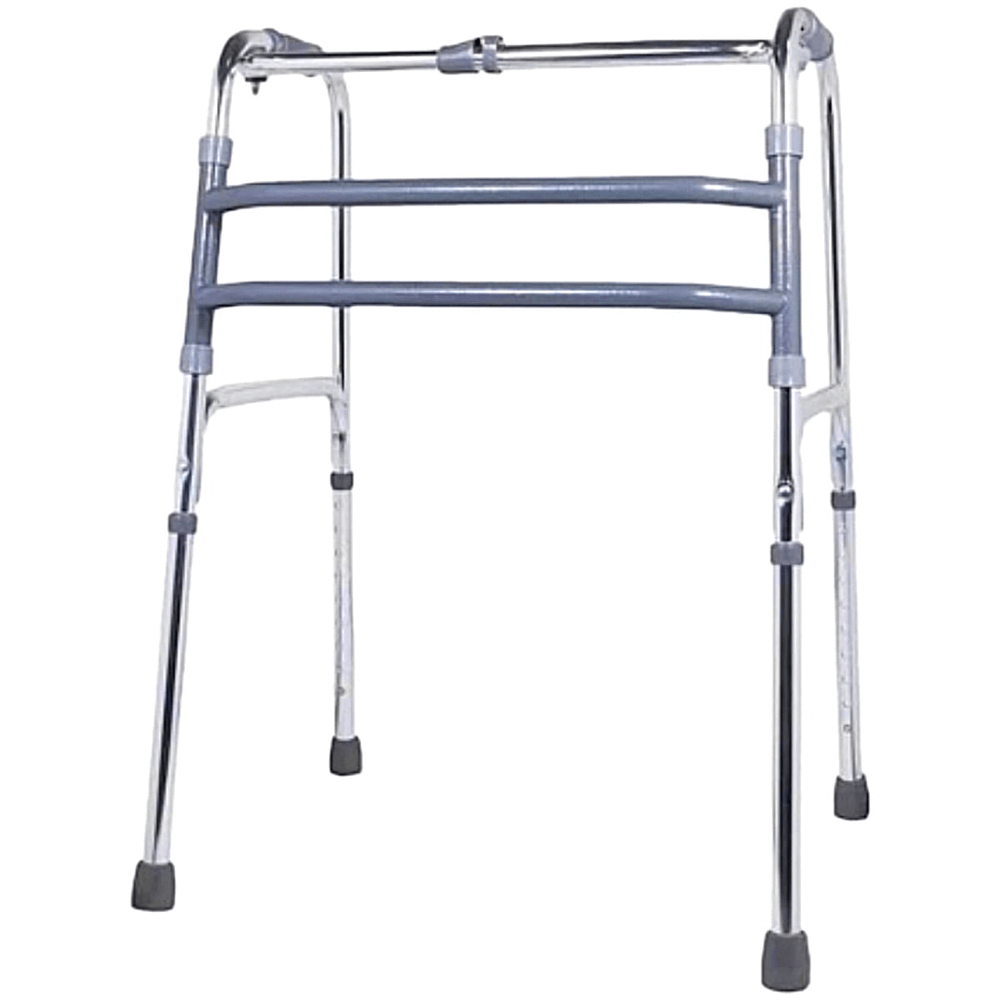 Andador 3 Barras Dobrável Fixo e Articulado Supermedy 100kg