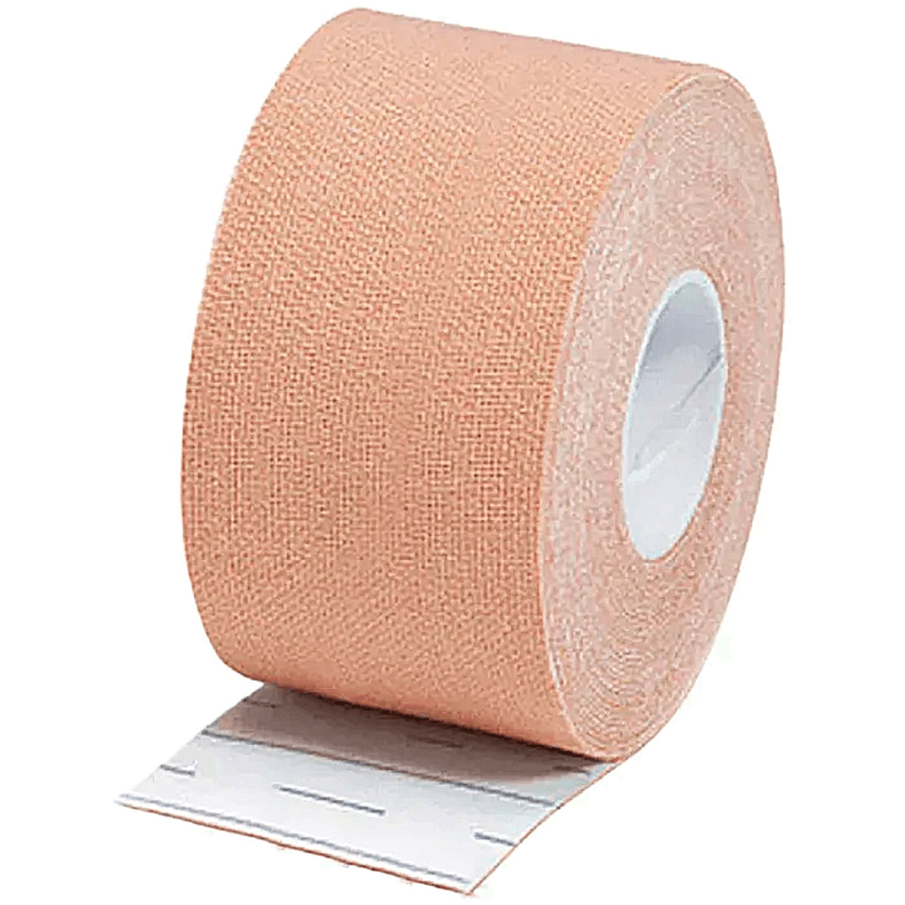 Bandagem Elástica Adesiva Kinesio Supermedy Bege 5mx5cm