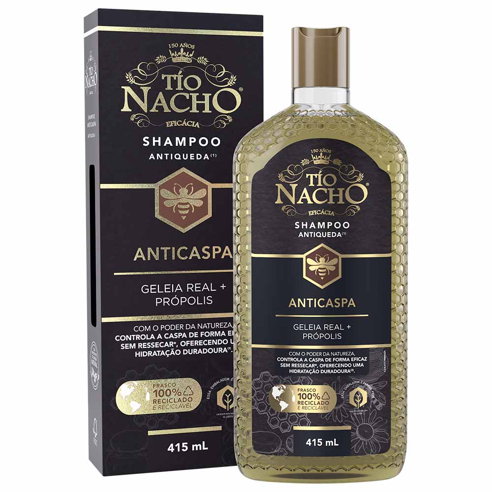 Shampoo Anticaspa Tio Nacho 415ml