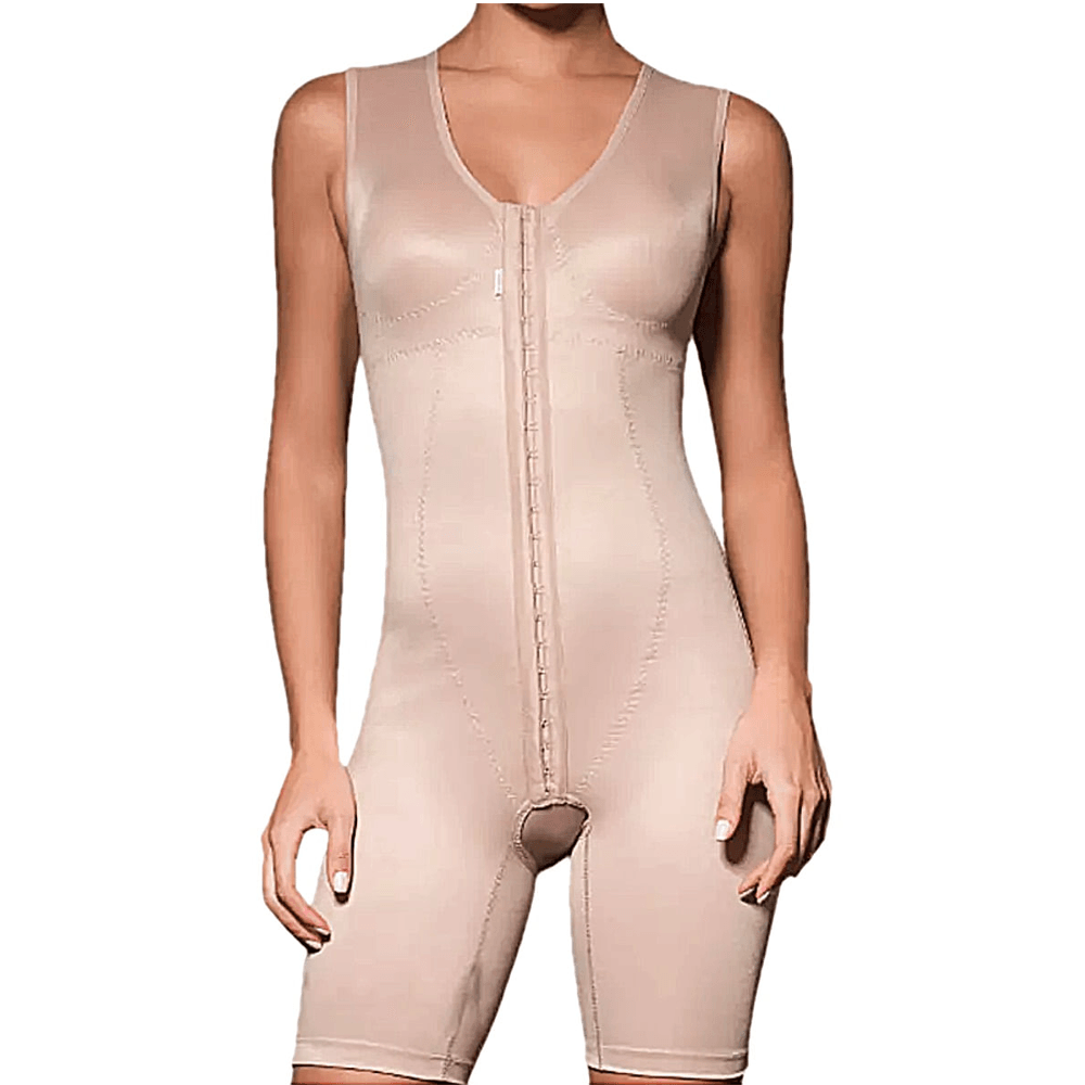 Cinta Modeladora 1/2 Perna 429 Cinta Moderna Tam 44 Chocolate