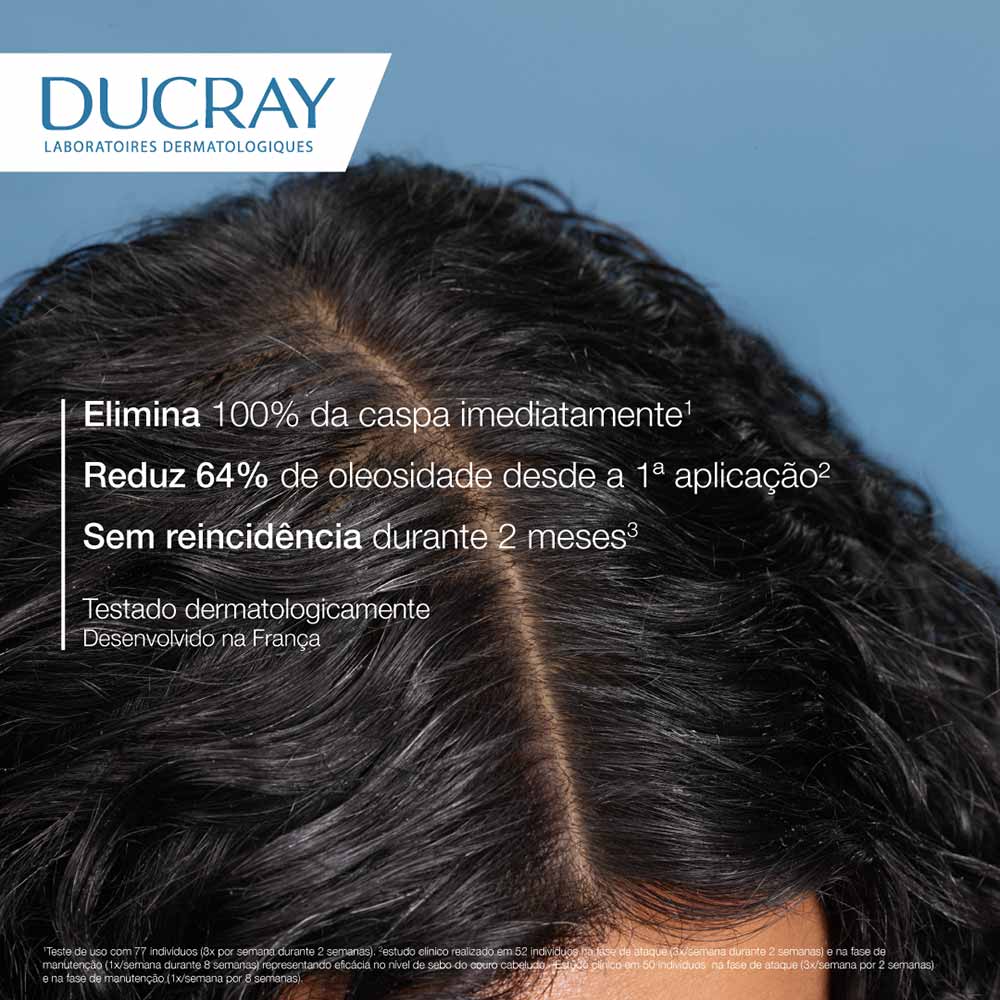 Shampoo Anticaspa para Cabelos Normais a Oleosos Ducray Kelual S Squanorm 200ml