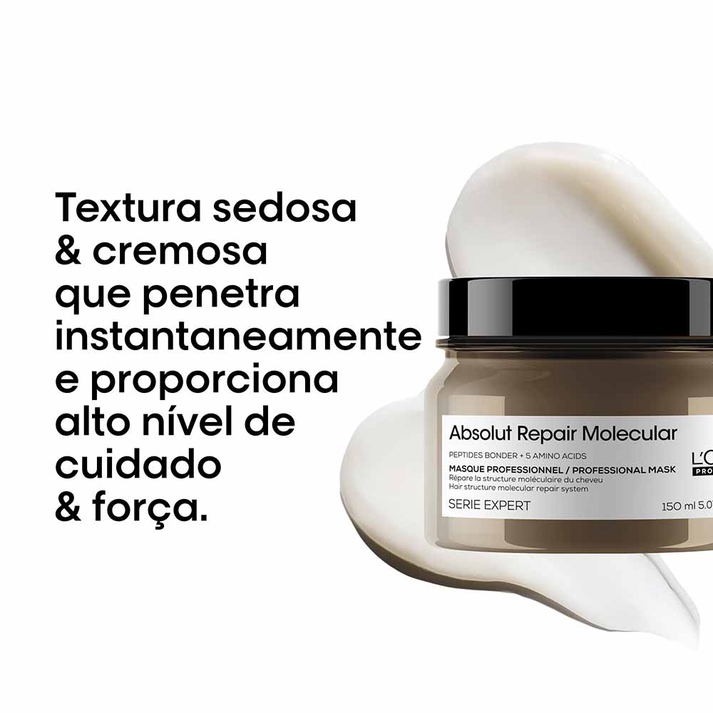 Máscara de Tratamento L'Oréal Professionnel Absolut Repair Molecular 150ml