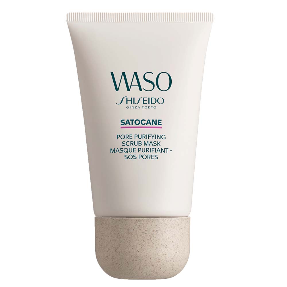 Máscara Purificante Shiseido  Waso Satocane Pore Purifying Scrub Mask 80ml
