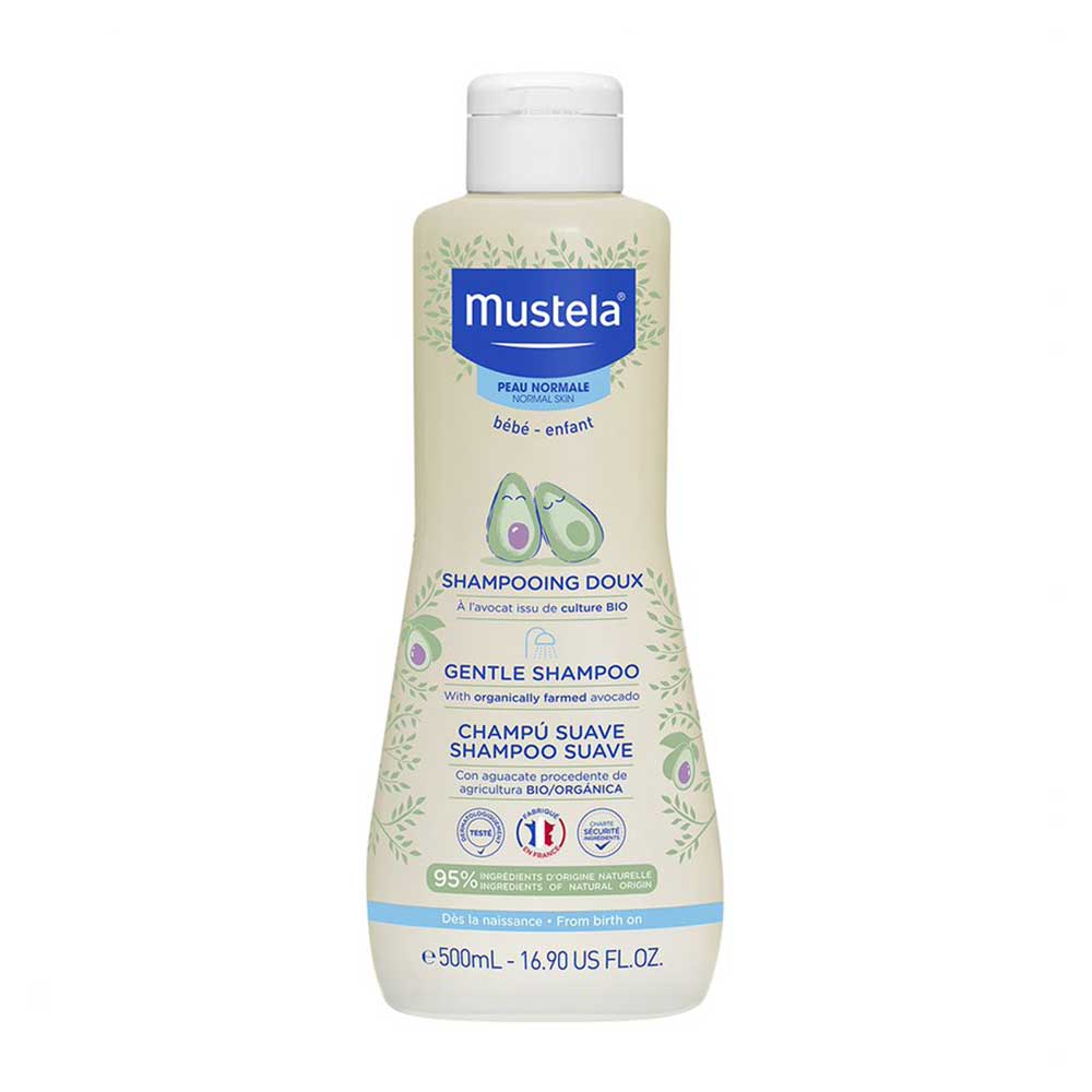 Shampoo Infantil Mustela Bebê Gentle 500ml