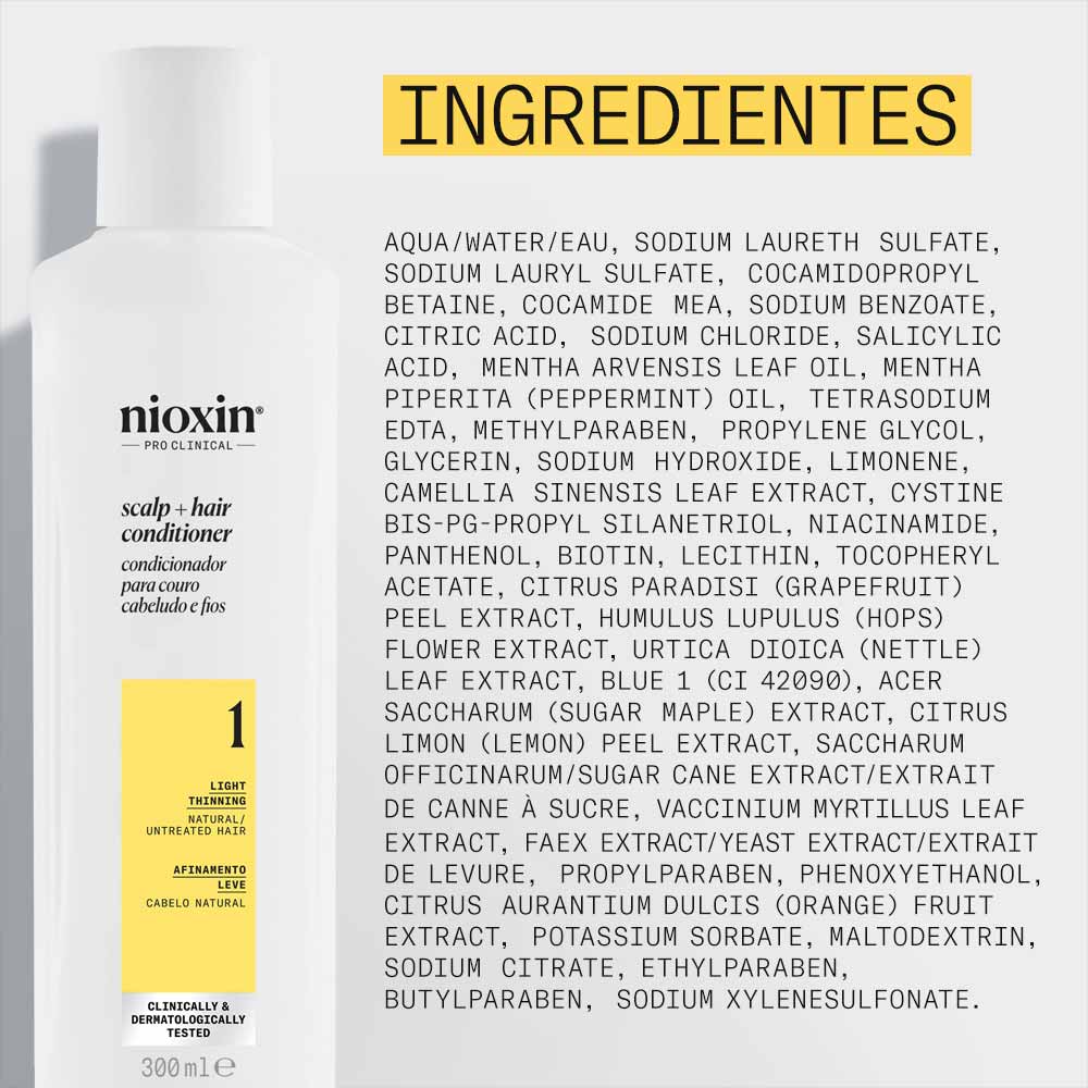 Condicionador Nioxin System 1 1L